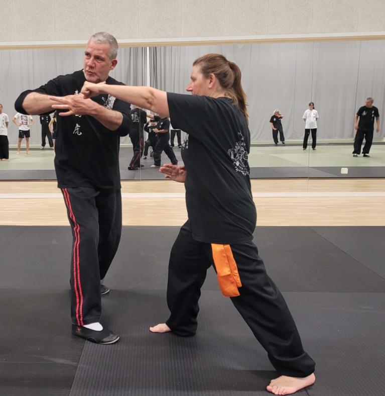 Cours de Kung Fu Gymnase Laura Flessel